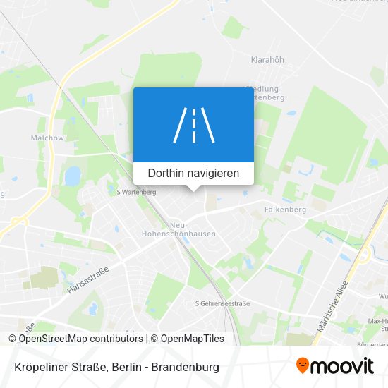 Kröpeliner Straße Karte