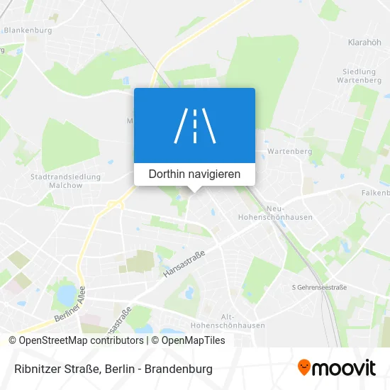 Ribnitzer Straße Karte