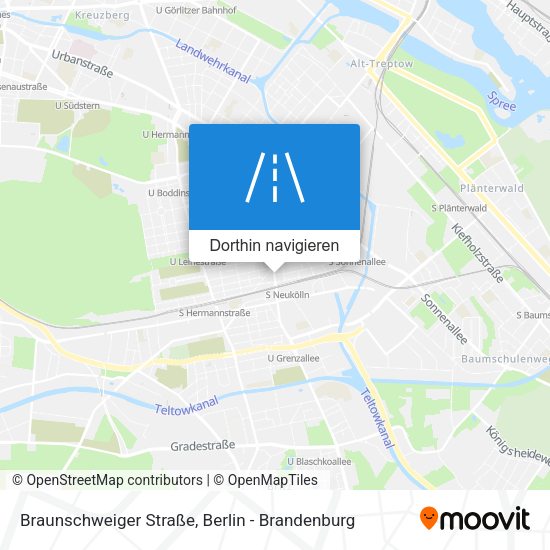 Braunschweiger Straße Karte