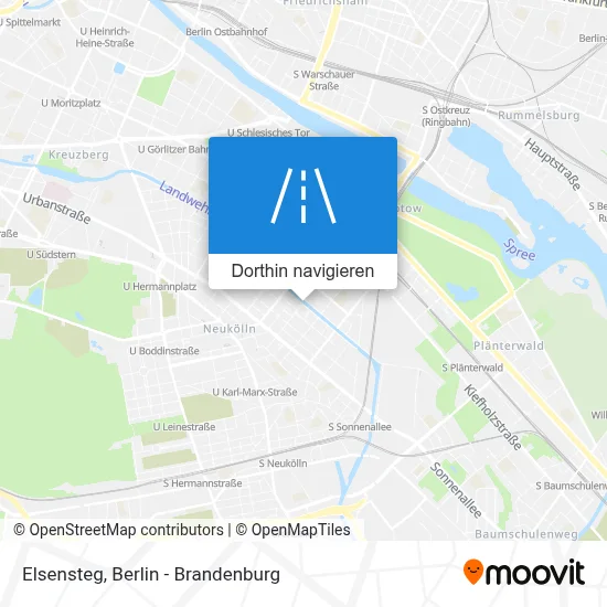 Elsensteg Karte