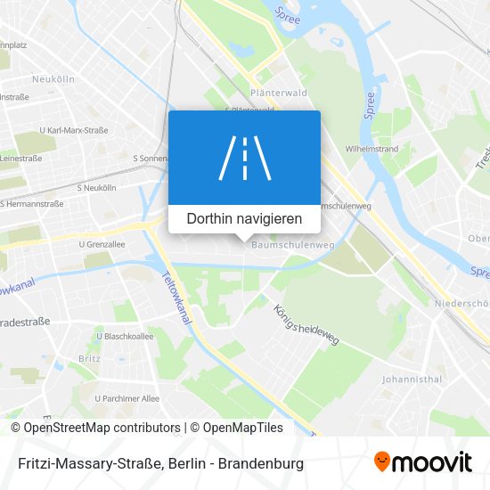 Fritzi-Massary-Straße Karte
