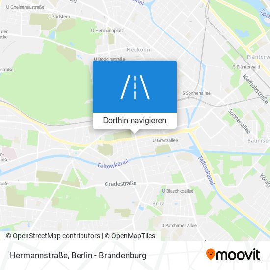 Hermannstraße Karte