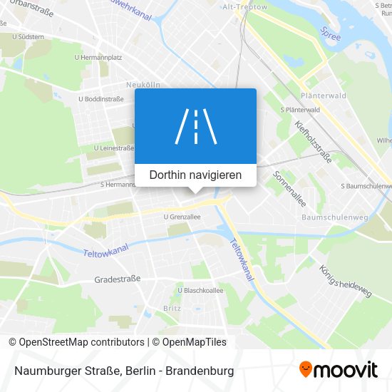 Naumburger Straße Karte