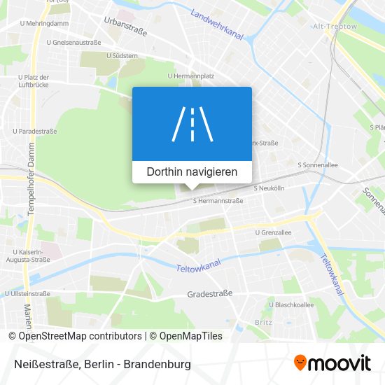 Neißestraße Karte