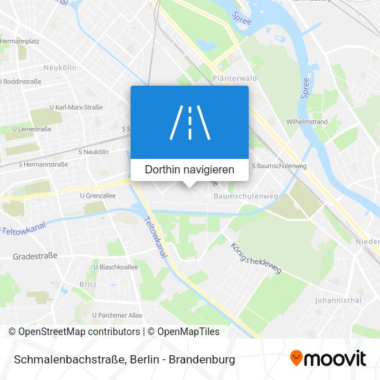 Schmalenbachstraße Karte