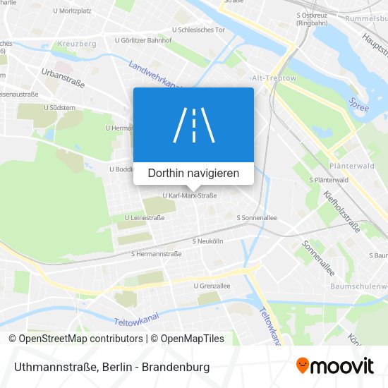 Uthmannstraße Karte