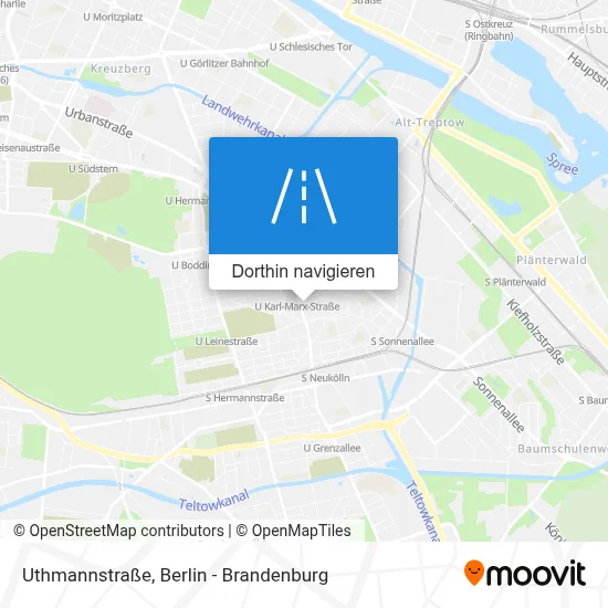 Uthmannstraße Karte