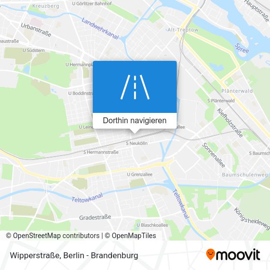Wipperstraße Karte