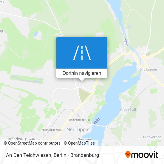 An Den Teichwiesen Karte
