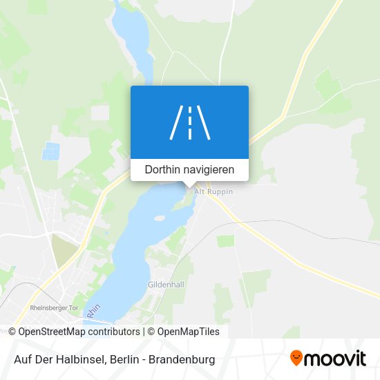 Auf Der Halbinsel Karte