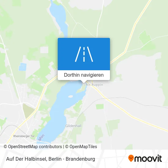 Auf Der Halbinsel Karte