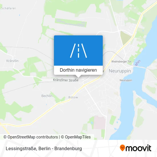 Lessingstraße Karte