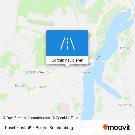 Puschkinstraße Karte