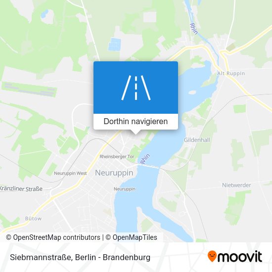 Siebmannstraße Karte