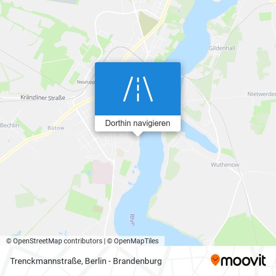 Trenckmannstraße Karte