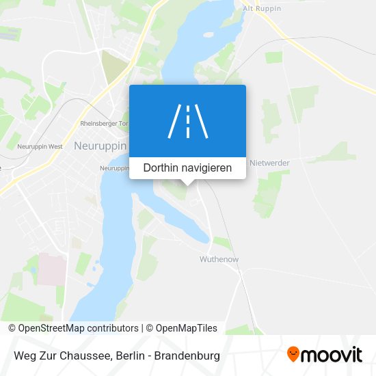 Weg Zur Chaussee Karte