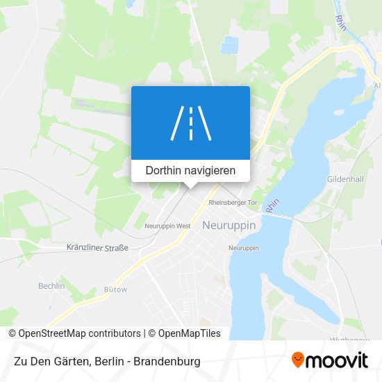 Zu Den Gärten Karte