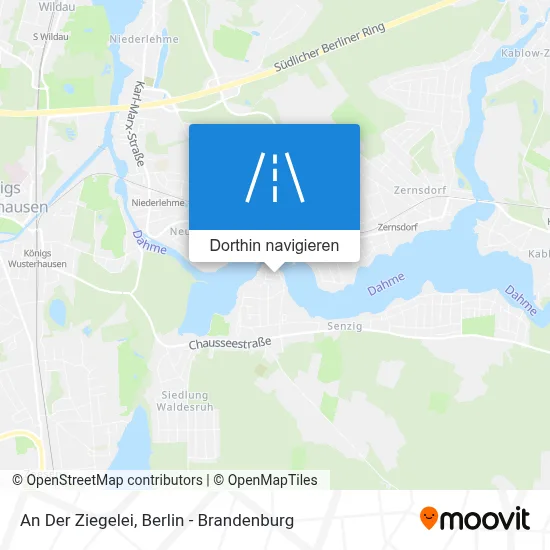 An Der Ziegelei Karte