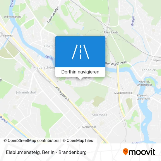 Eisblumensteig Karte