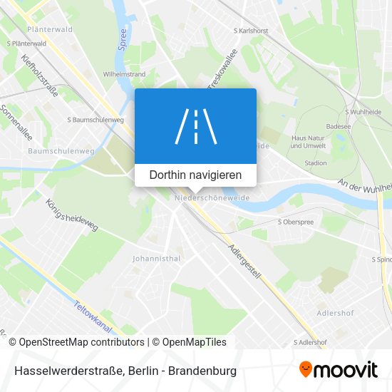 Hasselwerderstraße Karte