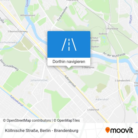 Köllnische Straße Karte