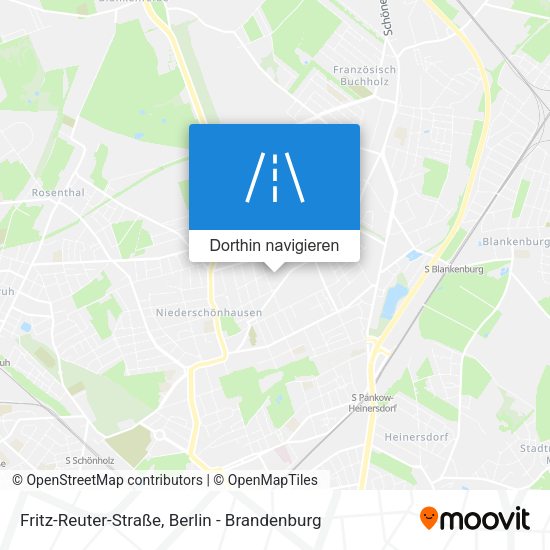 Fritz-Reuter-Straße Karte