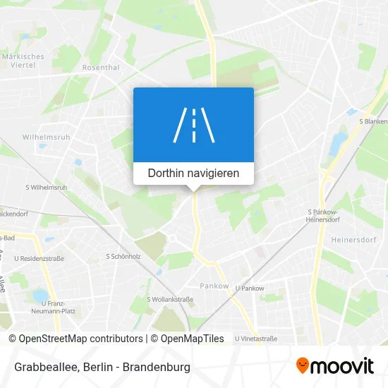 Grabbeallee Karte
