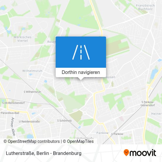 Lutherstraße Karte