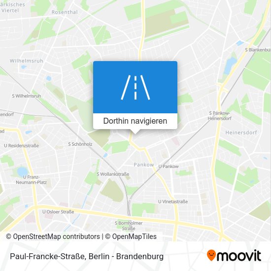 Paul-Francke-Straße Karte