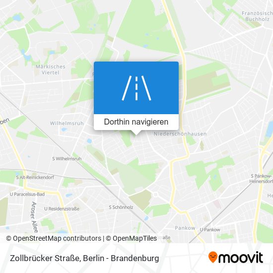 Zollbrücker Straße Karte