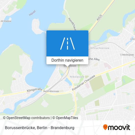 Borussenbrücke Karte