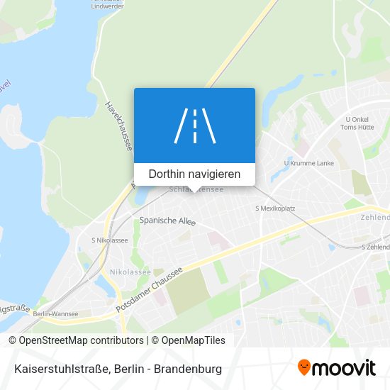 Kaiserstuhlstraße Karte