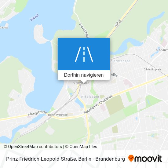 Prinz-Friedrich-Leopold-Straße Karte