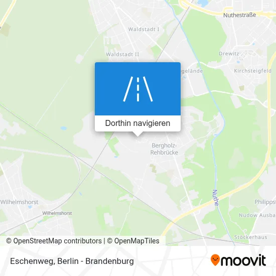 Eschenweg Karte