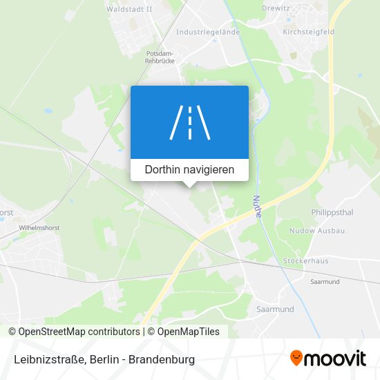 Leibnizstraße Karte