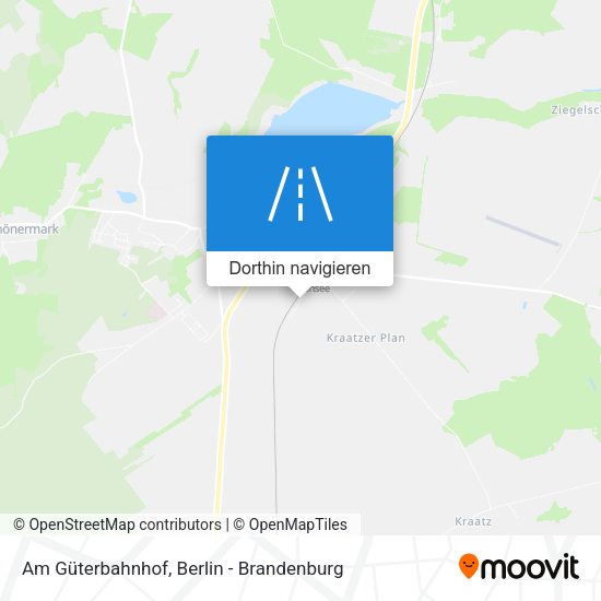 Am Güterbahnhof Karte