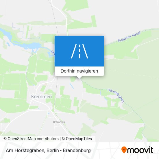 Am Hörstegraben Karte
