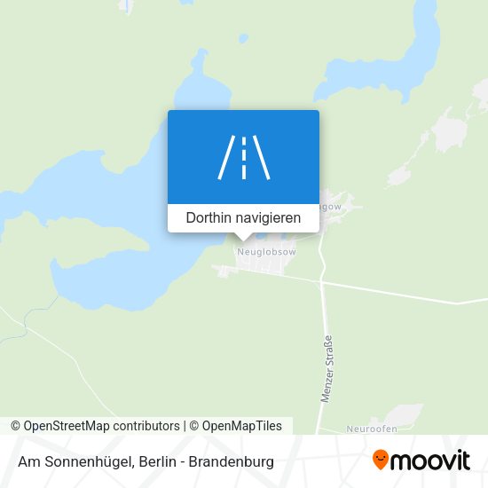 Am Sonnenhügel Karte