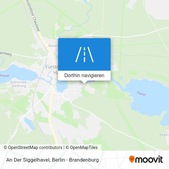 An Der Siggelhavel Karte