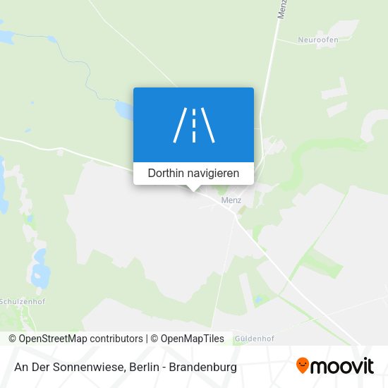 An Der Sonnenwiese Karte