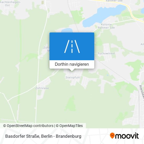 Basdorfer Straße Karte