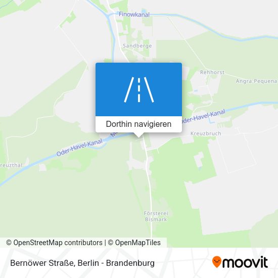 Bernöwer Straße Karte
