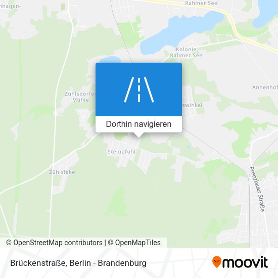 Brückenstraße Karte