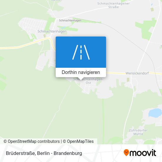 Brüderstraße Karte