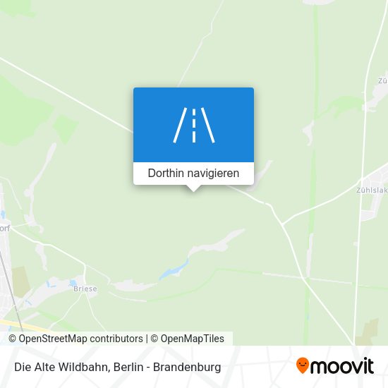 Die Alte Wildbahn Karte