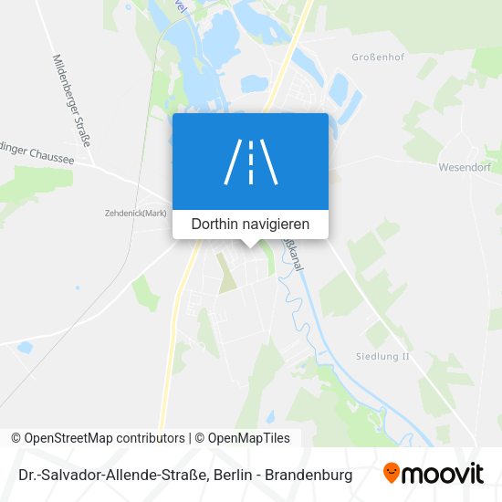 Dr.-Salvador-Allende-Straße Karte