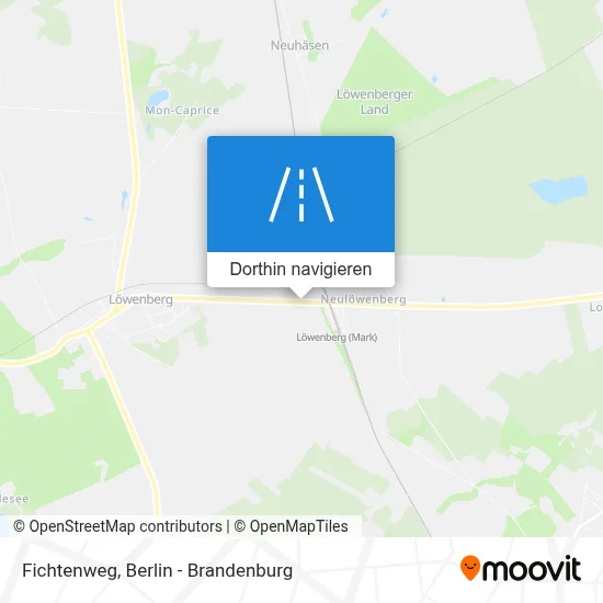 Fichtenweg Karte