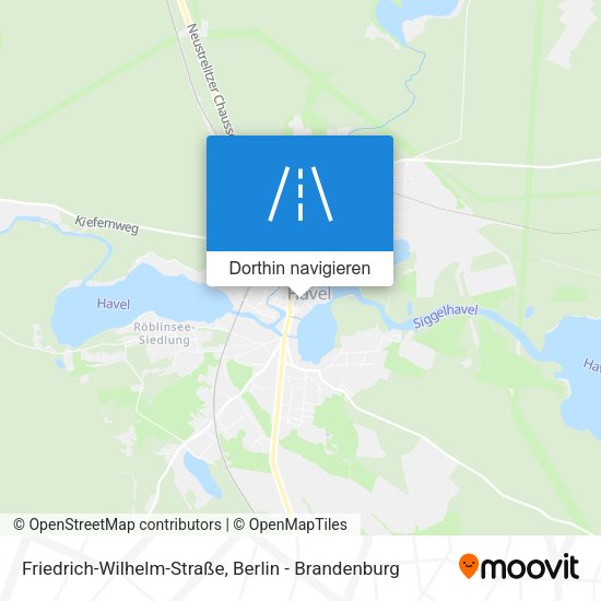 Friedrich-Wilhelm-Straße Karte