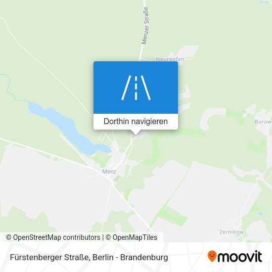 Fürstenberger Straße Karte