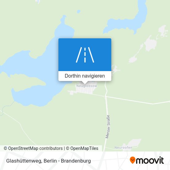 Glashüttenweg Karte